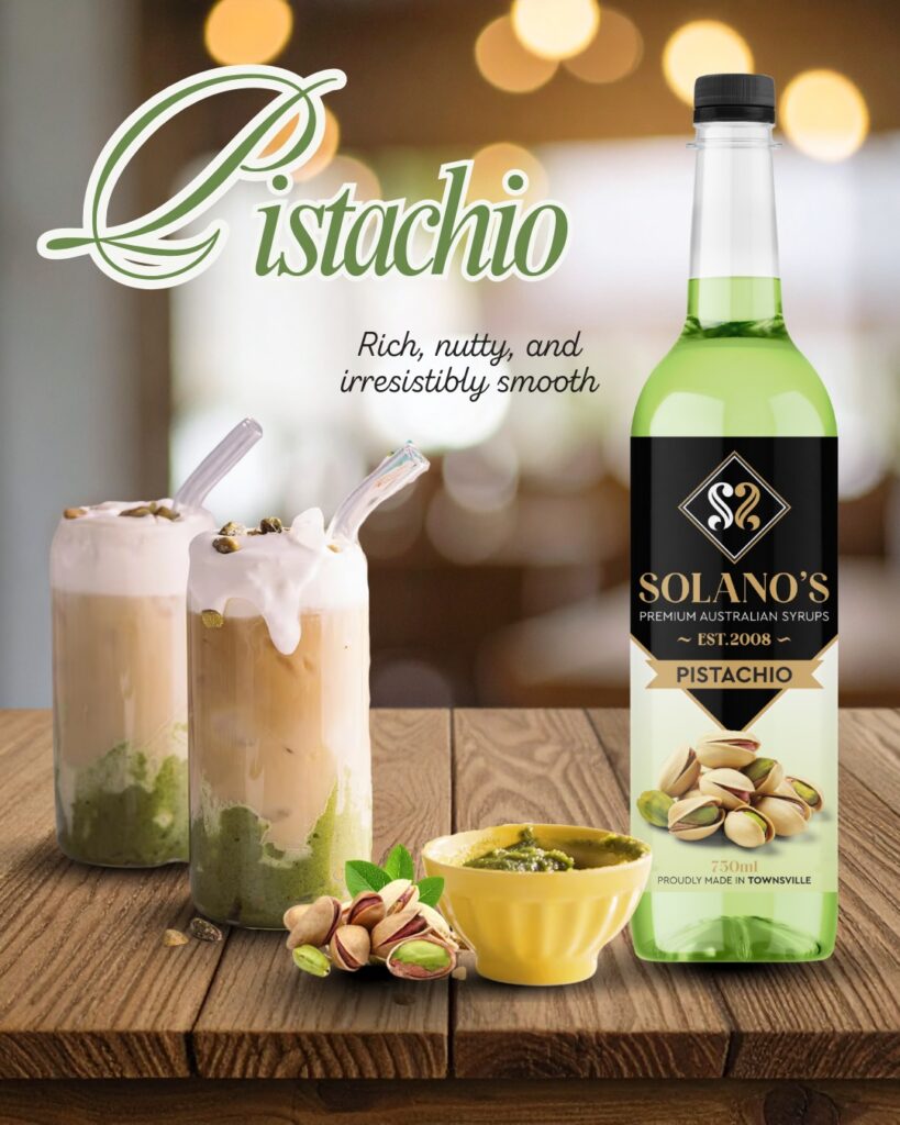 pistachio new solanos flavour
